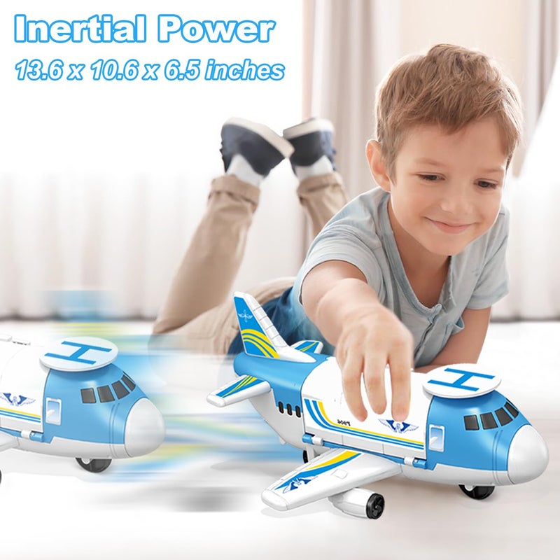VESIHOLO Airplane Toy, Airplane Toys for 3 Years Old, Airplane for Toddlers, Toys for 3+ Year Old Boys, Toy Airplane for Boys Age 4-7, 3+ 4 5, Aeroplane Toy, Plane Toy for Birthday, Chritmas Gift - Image 3