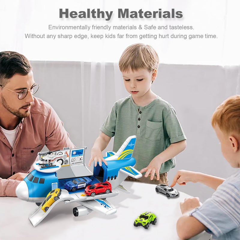 VESIHOLO Airplane Toy, Airplane Toys for 3 Years Old, Airplane for Toddlers, Toys for 3+ Year Old Boys, Toy Airplane for Boys Age 4-7, 3+ 4 5, Aeroplane Toy, Plane Toy for Birthday, Chritmas Gift - Image 4