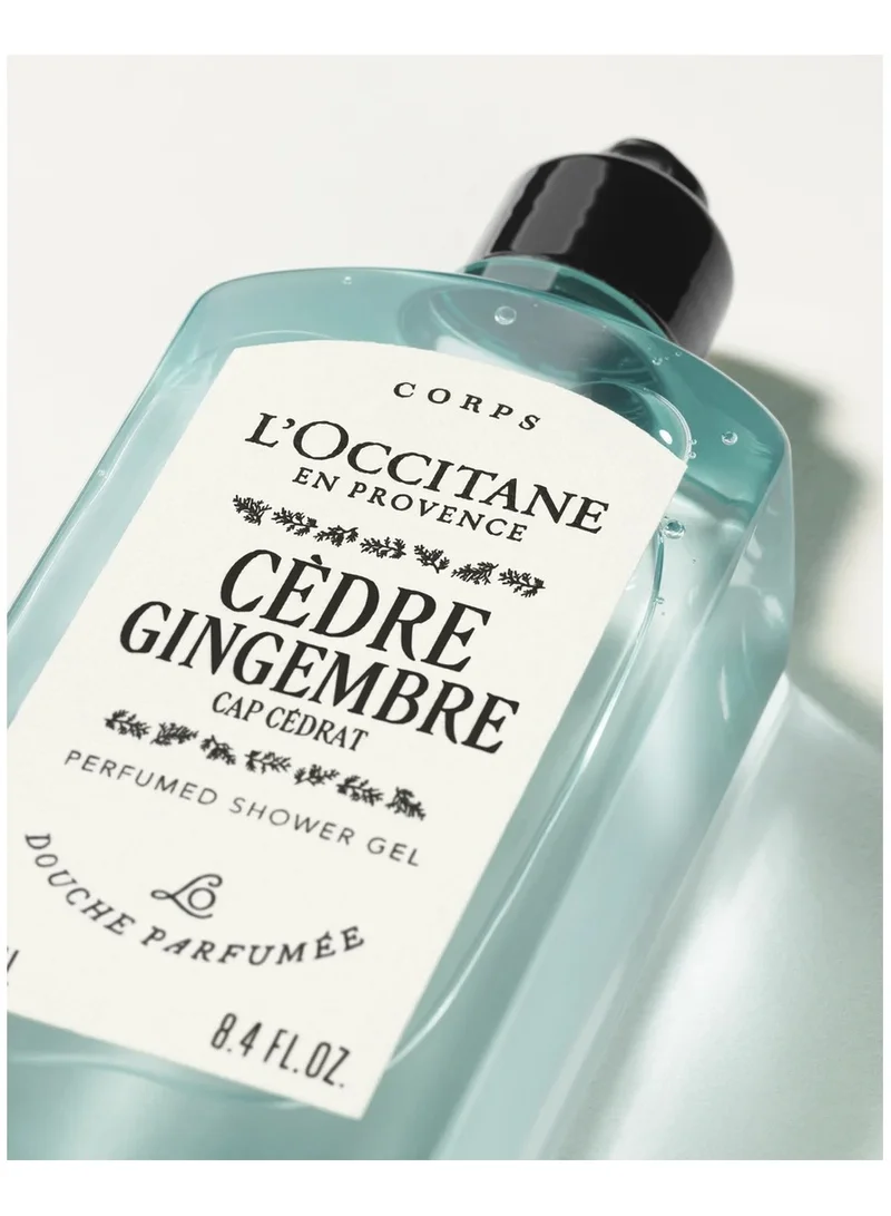 L'occitane Cèdre Gingembre Perfumed Shower Gel