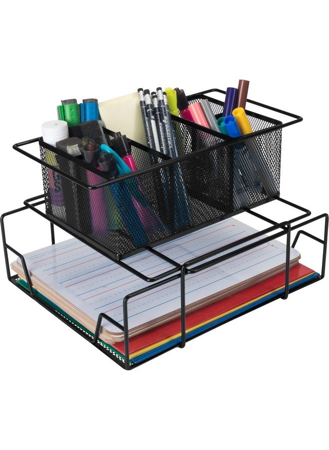 Really Good Stuff Group Materials Caddy (Black)  - Image 1