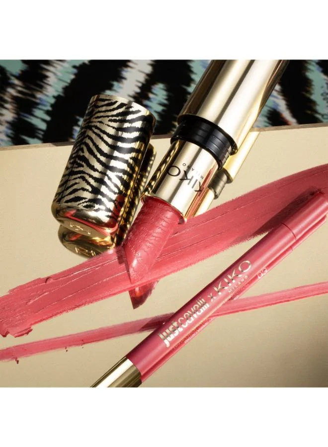 Kiko Milano stay wild Just Cavalli X Kiko Milano Wild-Kisser Lipstick Spf30 06 Stay Wild for Women | Best Price UAE