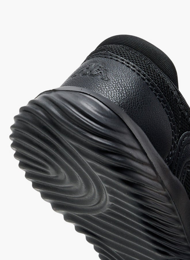 Kappa Girls' Textured School Shoes with Hook and Loop Closure  - Image 5