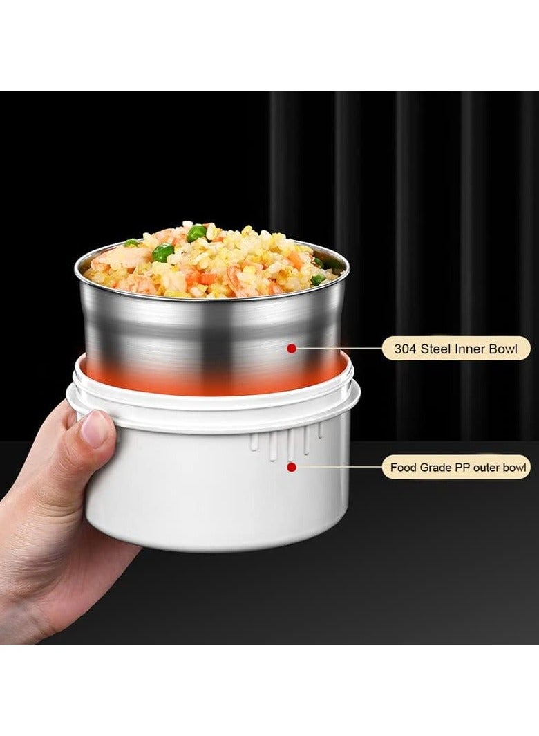 Magic 2.6L Stainless Steel Lunch Box Food Thermal Lunch Box Insulated Thermal Container Soup Thermos Containers for Hot Food 12 Hour Warm Leakproof Bento Box Pink - Image 5