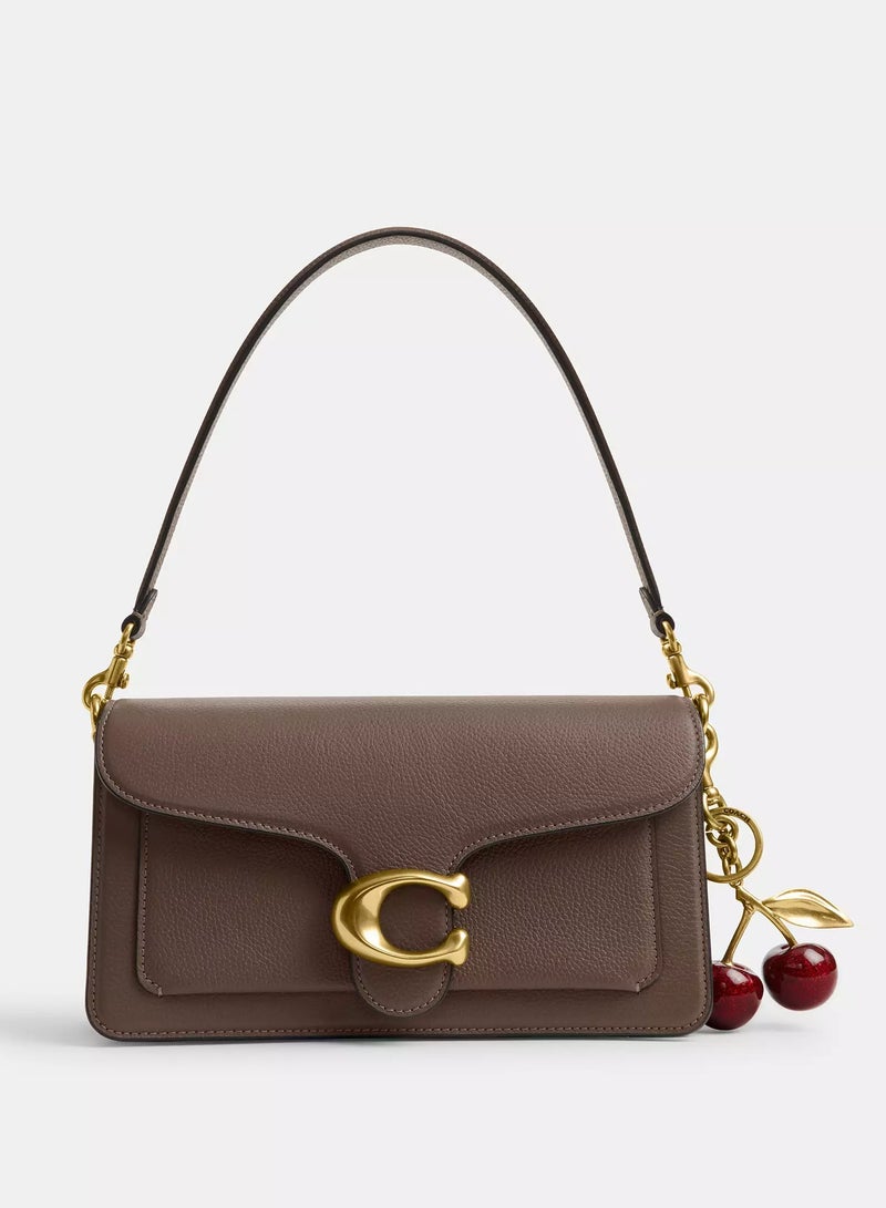 حقيبة كتف تابي من كوتش مقاس 26، حقيبة كتف نسائية، حقيبة توت نسائية، حقيبة يد نسائية، حقيبة كروس نسائية، محفظة نسائية، حقيبة سفر نسائية، لون حجري داكن - 26 سم