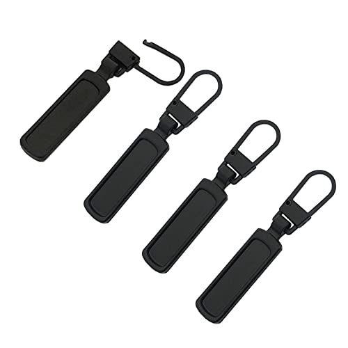 Mizeer Zipper Pull Replacement for Small Holes Zipper, Detachable Zipper Tab Repair for Clothing Jackets Boots - Image 1