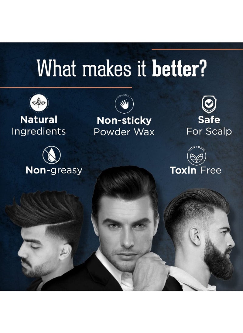 BEARDHOOD - Beardhood Hair Volumizing Powder Wax For Men 10 gm - Image 1