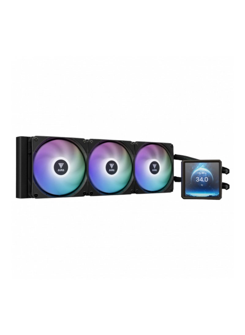 GAMDIAS Aura GL360 LCD Liquid Cooler - Image 1