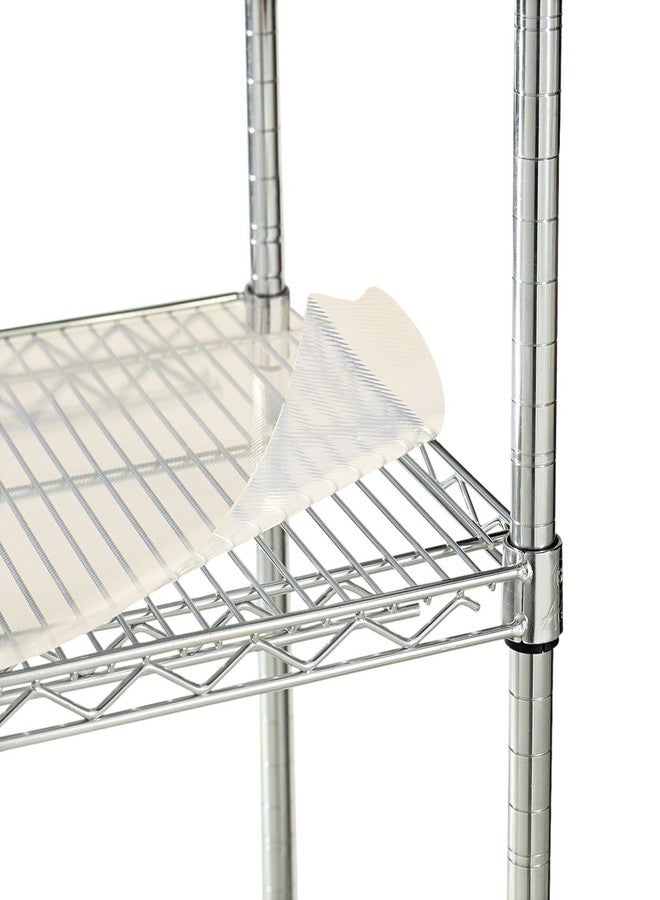 Alera SW59SL3624 Shelf Liners for Wire Shelving, Clear Plastic, 36w X 24d, 4/Pack - Image 2