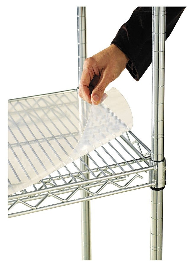Alera SW59SL3624 Shelf Liners for Wire Shelving, Clear Plastic, 36w X 24d, 4/Pack - Image 1