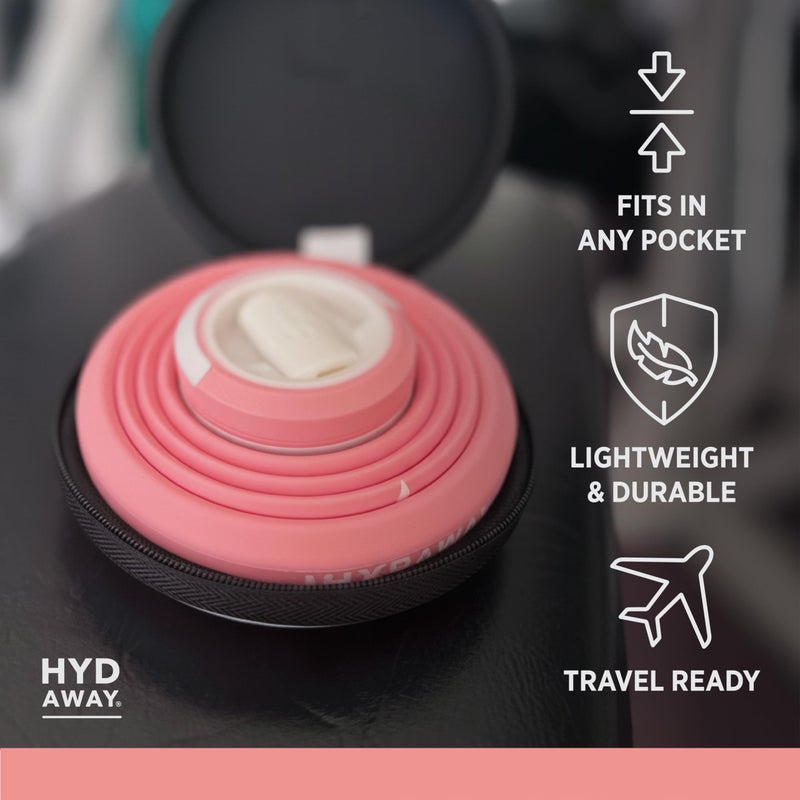 HYDAWAY 25oz Collapsible Water Bottle - BPA-Free, Leakproof, Lightweight, and Space-Saving - Perfect for Hiking, Travel, and All-Day Hydration - Image 4