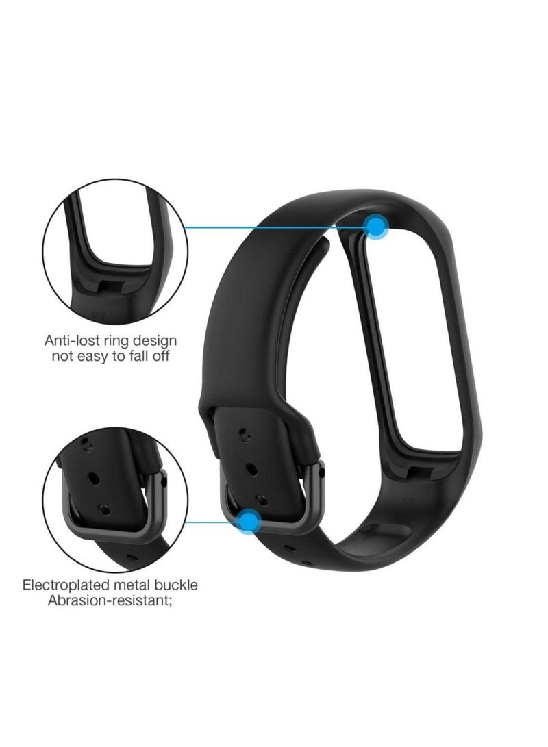 Silicone Sport Band Strap Compatible with Samsung Galaxy Fit 2 SM-R220 Watch Bracelet Replacement Watchband - Image 5