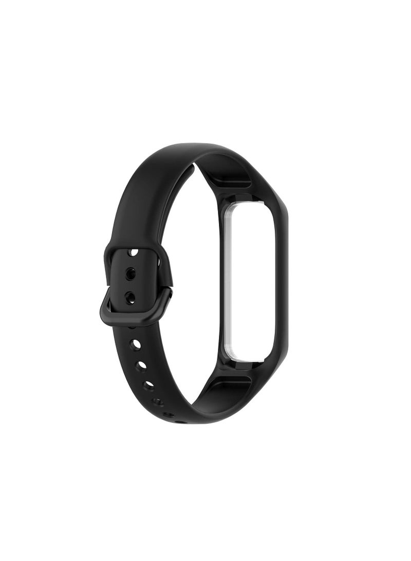 Silicone Sport Band Strap Compatible with Samsung Galaxy Fit 2 SM-R220 Watch Bracelet Replacement Watchband - Image 2