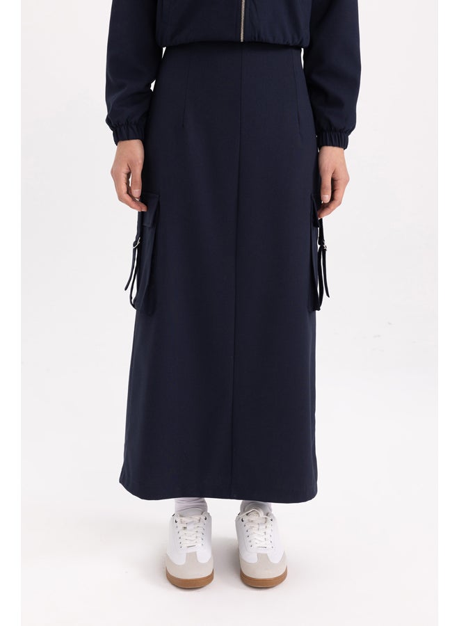 DeFacto Woman Pencil Woven Skirt  - Image 3