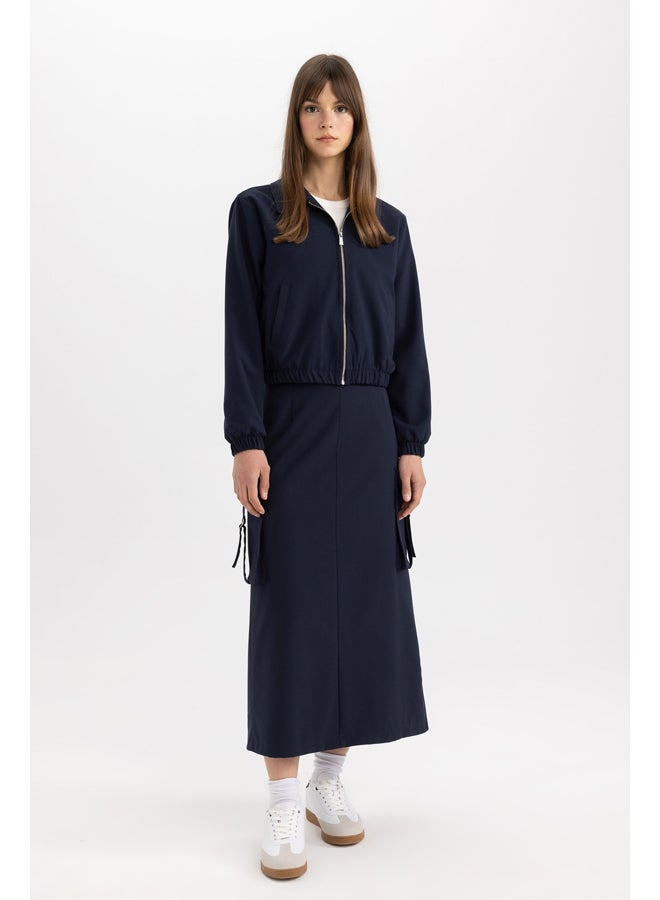 DeFacto Woman Pencil Woven Skirt  - Image 4