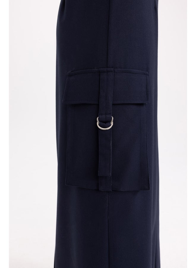 DeFacto Woman Pencil Woven Skirt  - Image 5