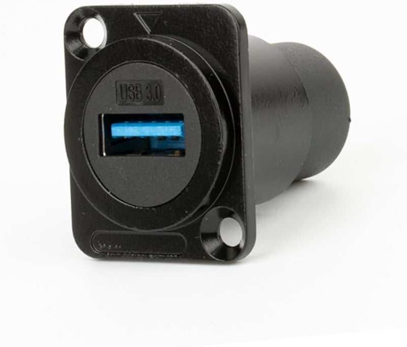 Mikikit 2 Pack USB Female to Female Panel Mount Adapter for Home Audio Video and Engineering - Image 4