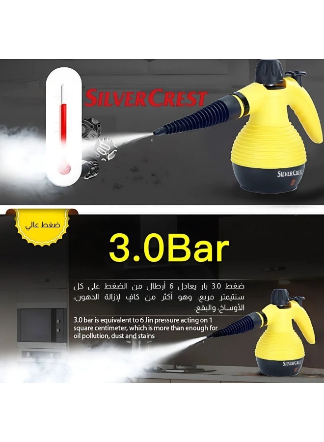 Silver Crest Multi-Purpose Handheld Steam Cleaner – High Pressure & Deep Cleaning Without Chemicals - Image 2