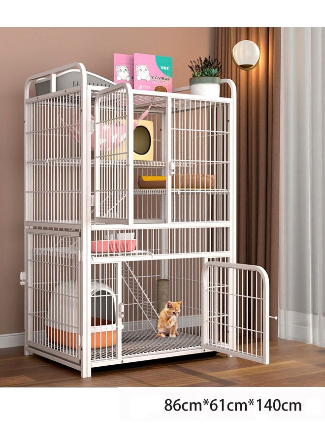 NKX - Stackable Heavy Duty Luxury Foldable Pet Cage with Door - Image 1