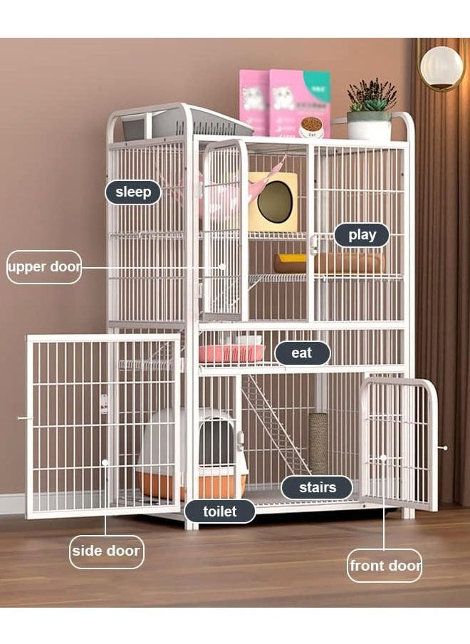 NKX - Stackable Heavy Duty Luxury Foldable Pet Cage with Door - Image 1