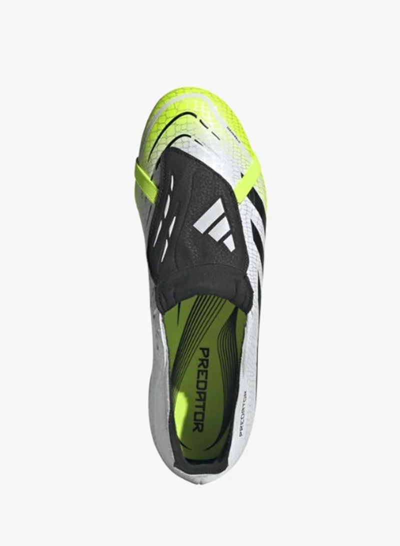 Adidas FTWWHT/CBLACK/LUCLEM Predator League Fold-Over Tongue Firm Ground/Multi Ground Football Boots  | Best Price UAE