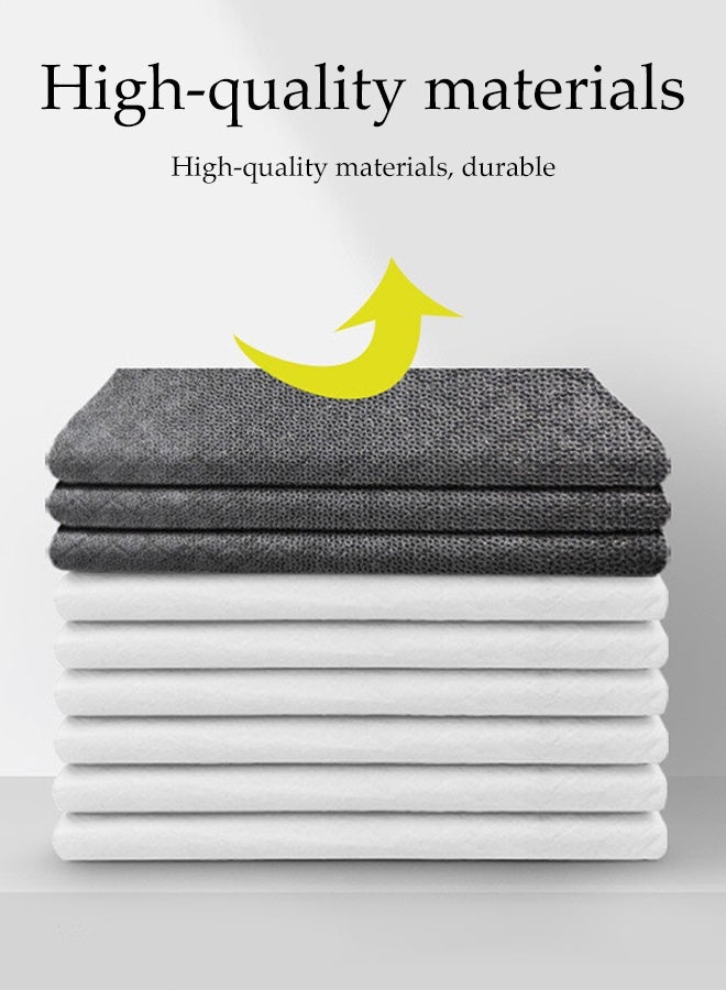 DUNISO 40 قطعة وسادات تدريب الحيوانات الأليفة أكثر سمكًا تدريب الحيوانات الأليفة امتصاص فائق كربون نشط التحكم في الروائح وسادات تدريب الجراء متعددة الطبقات مقاومة للتسرب قابلة للتخلص منها حفاضات للكلاب للجرو والقطط والأرانب سجادة تواليت للكلاب سريعة الجفاف - Image 4