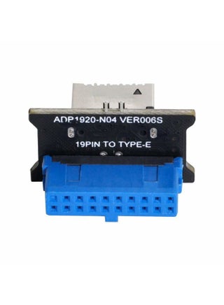Motherboard 19/20Pin to USB 3.1 Type E Front Panel Vertical Type Socket Converter Adapter - pzsku/Z07BA75D3798D2847E43DZ/45/1743398508/c2a5a4d7-65fa-4027-9094-018a5062fade