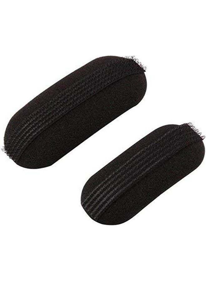 Chanderkash Combo of Hair Puff Clips/Bumpits (Pair) and Hair Twist Style Donut Bun Maker (Black)|Puff Juda Bun Shaper |Messy Bun Scrunchie - Image 3