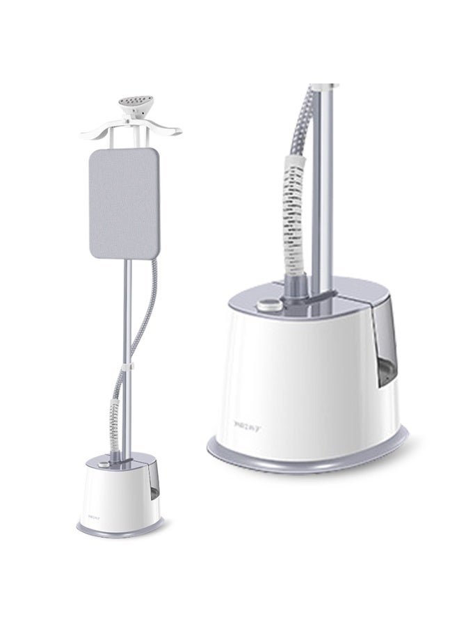 Perfin 2-in-1 Professional Garment Steamer & Iron - 2000W Vertical Steamer with Ironing Board,  Telescopic Rod Dual- Steam Mode, 10 Steam Levels, Large 2.5L Water Tank for All Fabrics - Image 1