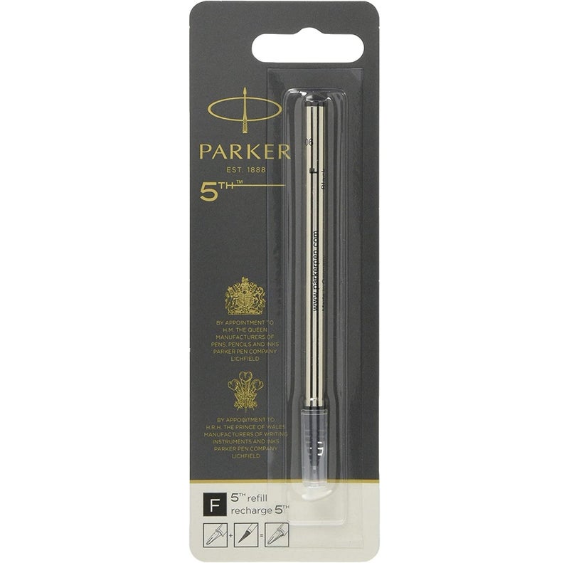 Parker 5th Technology Pen Ink Refill | Fine Point | Black Ink | 1 Count - Image 2