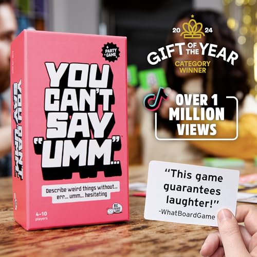 BIG POTATO You Can't Say UMM: A Party Game for Family and Adults, Fast-Paced Family Word Game, Must Have for Game Night, Bonus Content Included - Image 2