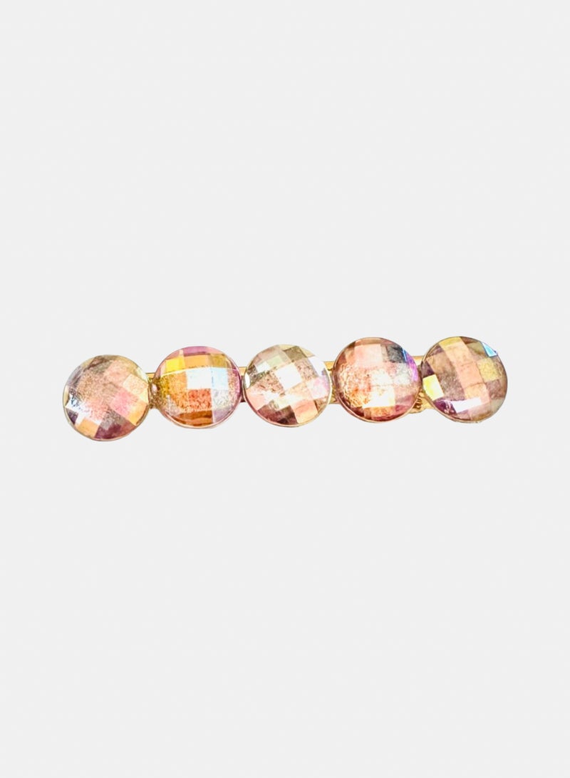 Trio Earrings Disco Hair Claw Clip - Image 3