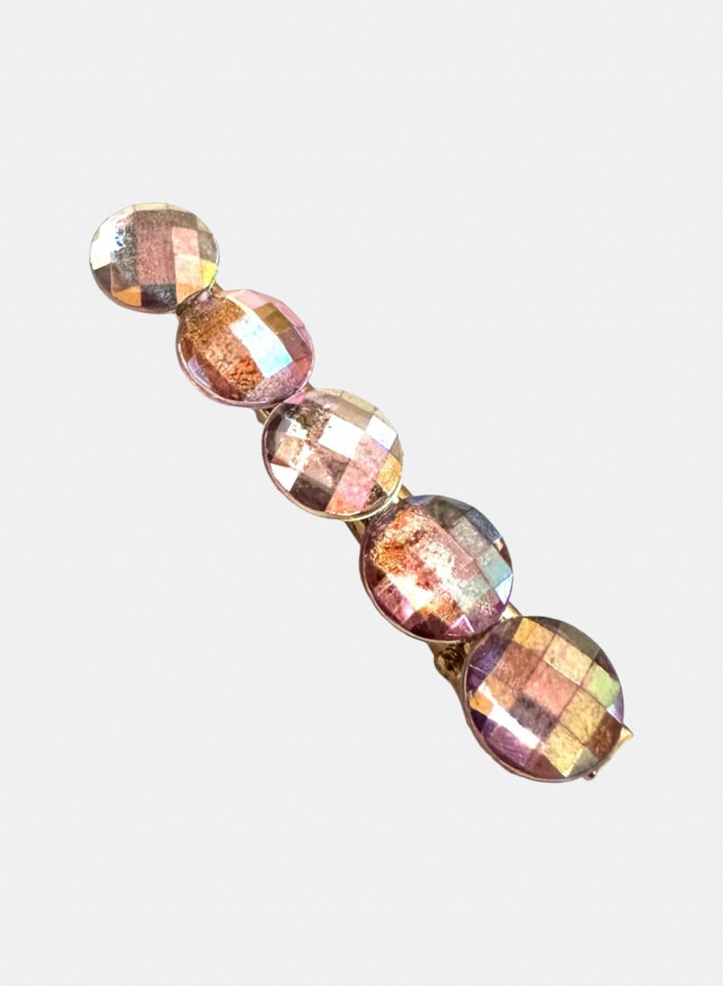 Trio Earrings Disco Hair Claw Clip - Image 1