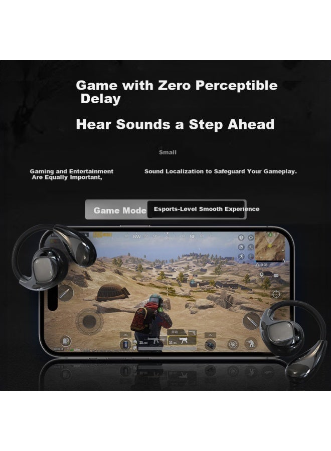 Witgoer Latest Bluetooth Earphones Wireless Ear-hook Style Non-bone Conduction Noise-cancelling Long Battery Life Sports Running Earbuds For Women - Image 3