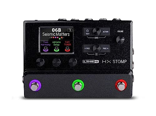 Line 6 معالج المؤثرات المتعددة Line 6 HX Stomp، أسود - Image 2