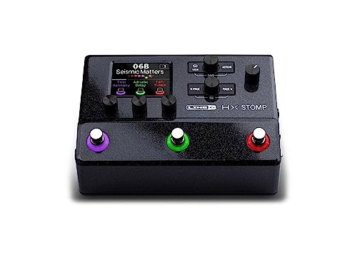 Line 6 معالج المؤثرات المتعددة Line 6 HX Stomp، أسود - Image 1