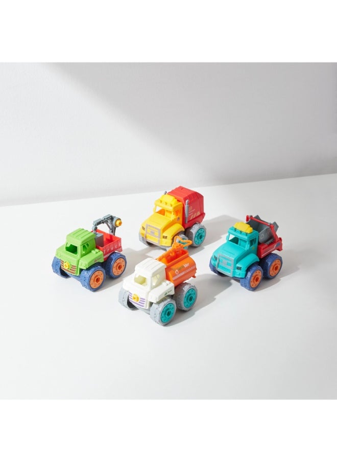 TOY GARDEN 4-in-1 Farm Truck Assemble Toy Car – DIY Construction Vehicle Set for Kids, Detachable Parts, Educational & Fun Toy  - Image 1