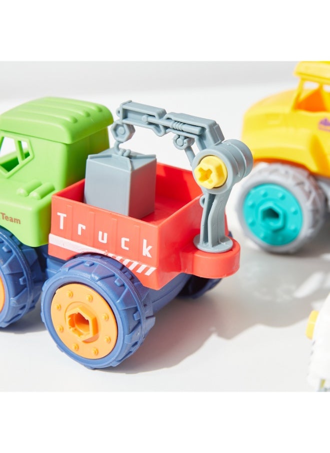 TOY GARDEN 4-in-1 Farm Truck Assemble Toy Car – DIY Construction Vehicle Set for Kids, Detachable Parts, Educational & Fun Toy  - Image 4