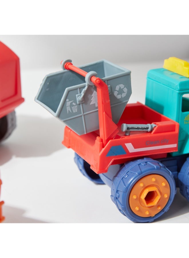 TOY GARDEN 4-in-1 Farm Truck Assemble Toy Car – DIY Construction Vehicle Set for Kids, Detachable Parts, Educational & Fun Toy  - Image 3