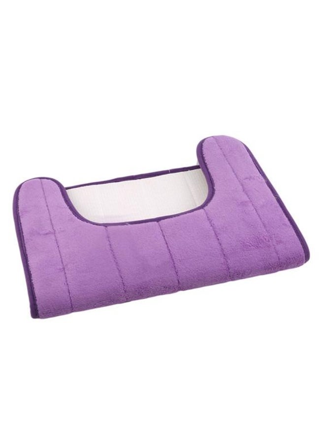 Bathroom Absorbent Non-slip Pad U-shaped Memory Foam Toilet Pad