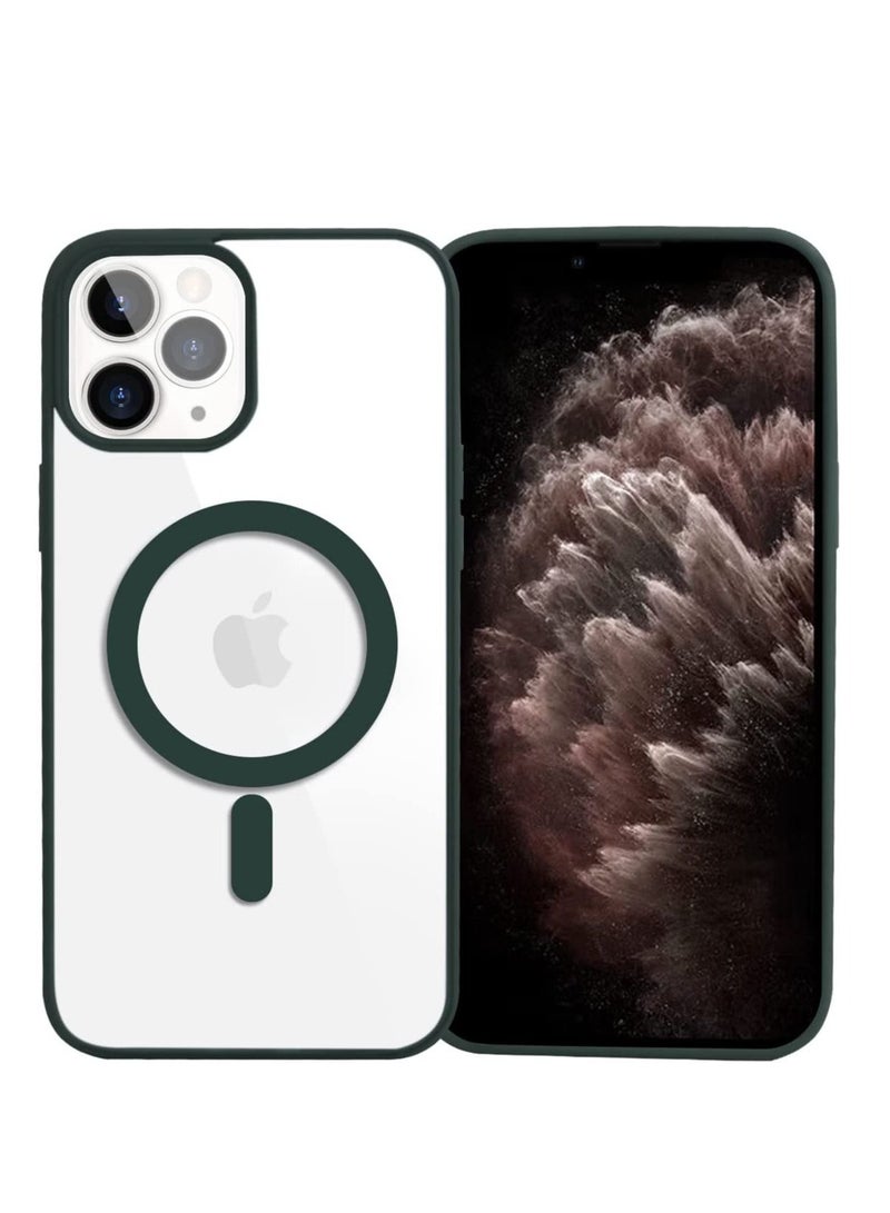 iPhone 13 Pro Max Case Clear Magsafe Slim Cover, Ultra-Thin Shockproof and Anti-Yellow Transparent Protective Cover - Image 1