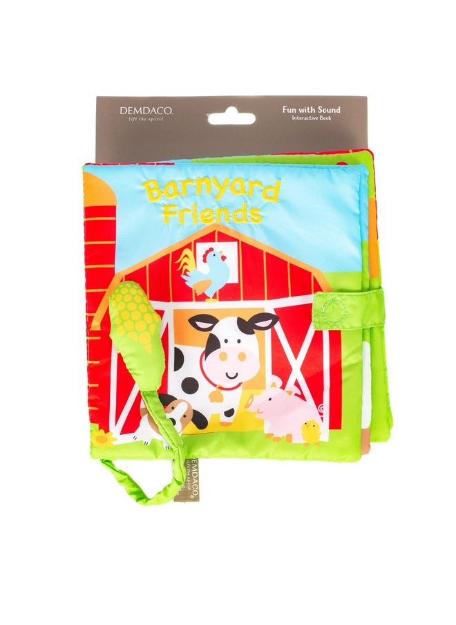 DEMDACO Happy Barnyard Friends Corn Rustic Red Children's Musical Soft Book Toy - pzsku/Z07BB05B97F37881651F7Z/45/_/1737031464/b87ea94e-24f5-40e1-b4bc-54a01bbd4e2d