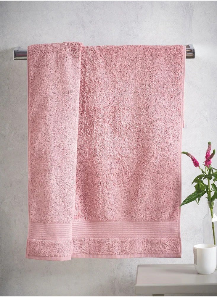 Jacquar Dina 100% Egyptian Cotton Bath Towel, Super Soft and Highly Absorbent Basic Solid Premium Bath Towel for Bathroom Size 140cm x 70cm  - Image 1