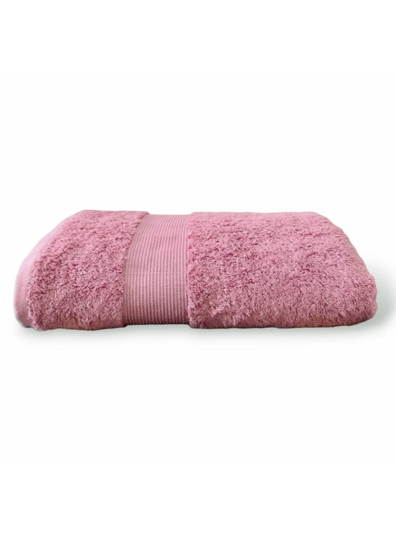 Jacquar Dina 100% Egyptian Cotton Bath Towel, Super Soft and Highly Absorbent Basic Solid Premium Bath Towel for Bathroom Size 140cm x 70cm  - Image 2