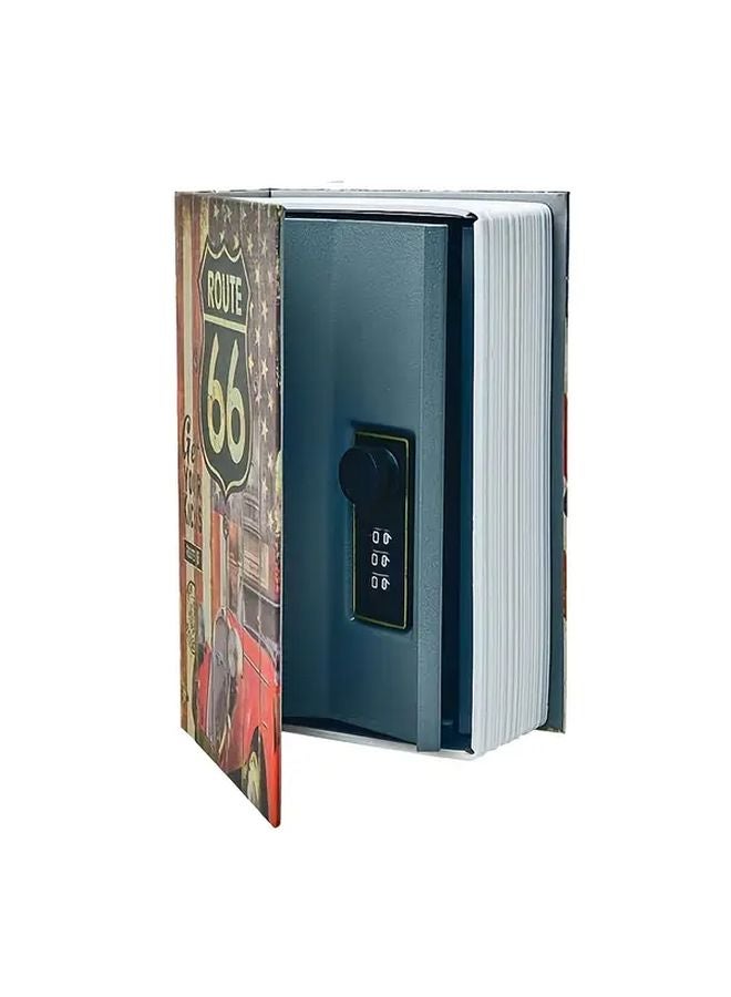 Book Safe Lock Box With Combination Lock Code Size Portable Security Safe - Image 4