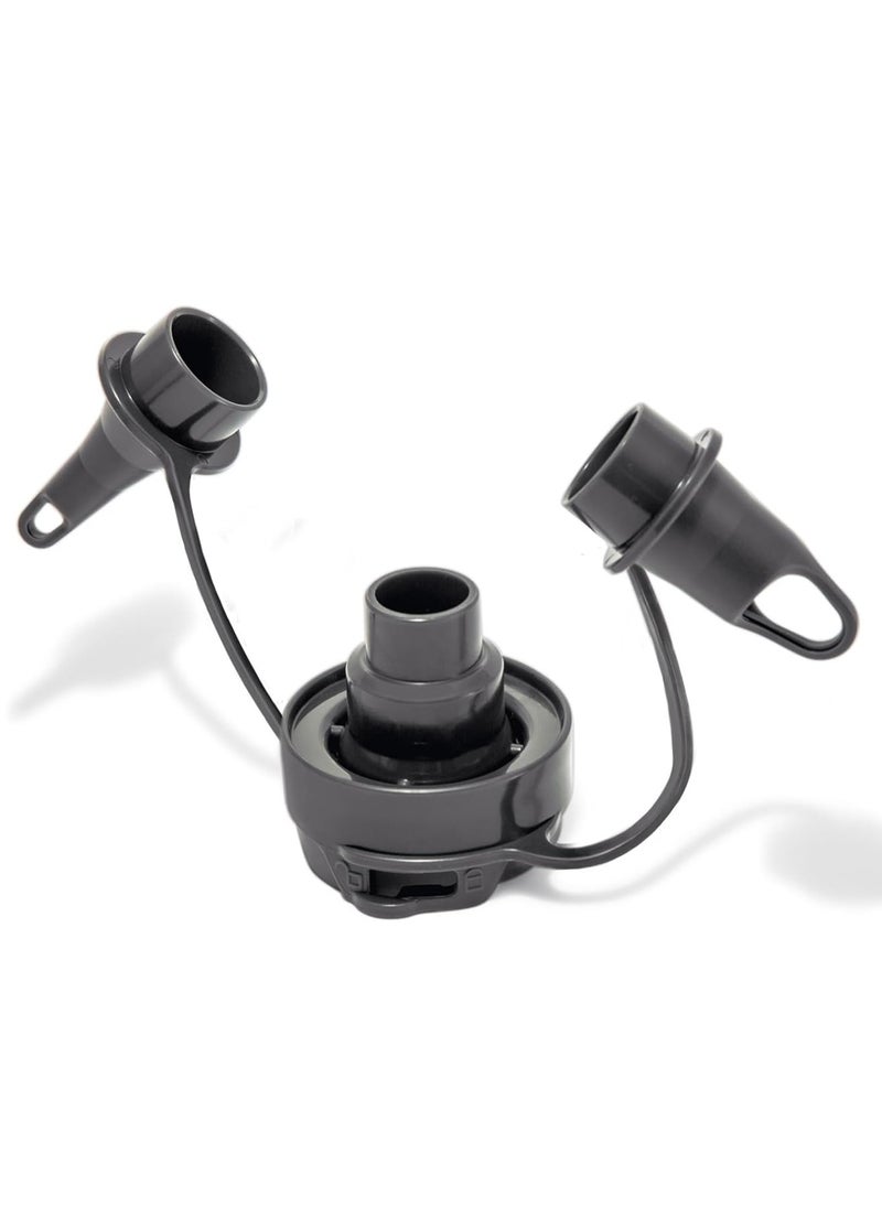 INTEX INTEX QuickFill Electric Air Pump: Inflates and Deflates Air Mattresses, Inflatable Kayaks, Boats, Toys  - Image 4