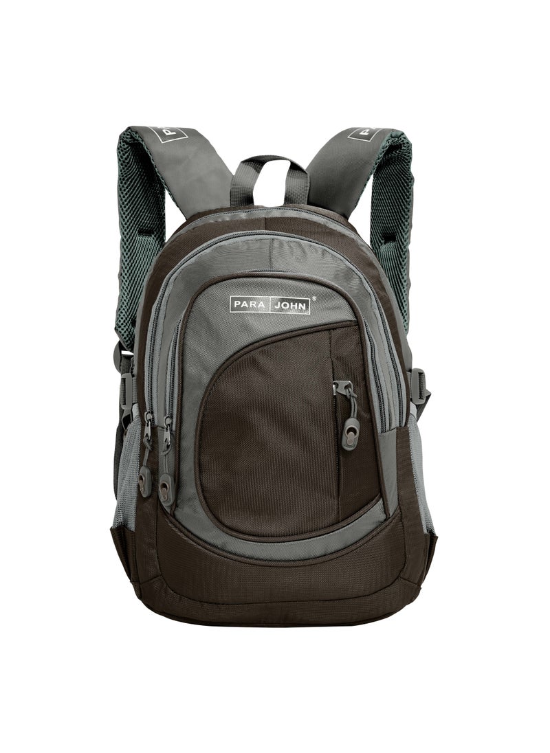 PARAJOHN Classic Students School Backpack Brown  - Image 1