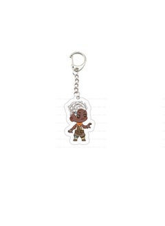 Acrylic Arcane Jinx Vi Caitlyn Ekko Viktor Keychain  Arcane FigurePendant Keyring Key chainKeyRing for Accessories Bag Fans Gift-Color:5