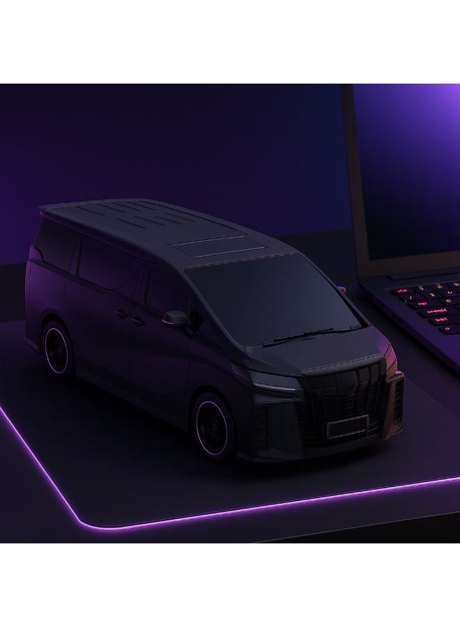 إيفو سبيكر بتصميم سيارة يعمل بالطاقة الشمسية EVO P339 – بطارية ‎1500mAh‎ – صوت قوي 12 واط – تشغيل من 3 إلى 5 ساعات – لون اسود - Image 3