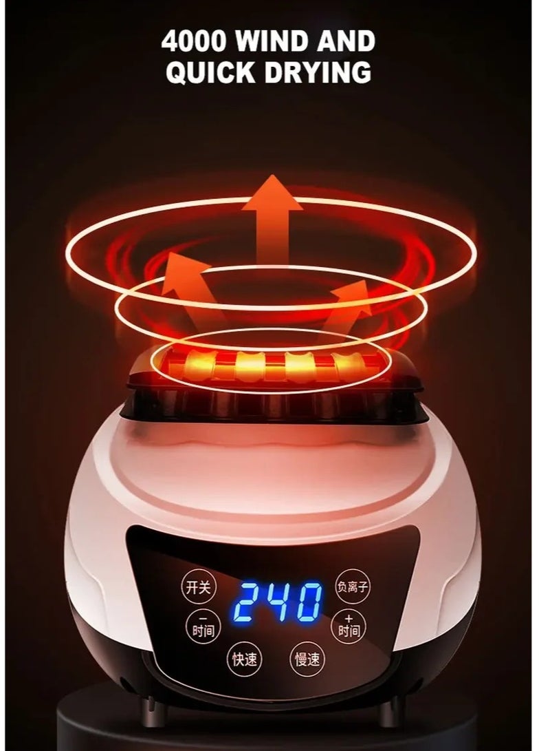 AROAQ Dryer Household High-Power Drying Clothes And Shoes Dryer With Remote Control Negative Ion Host Heater - Image 1