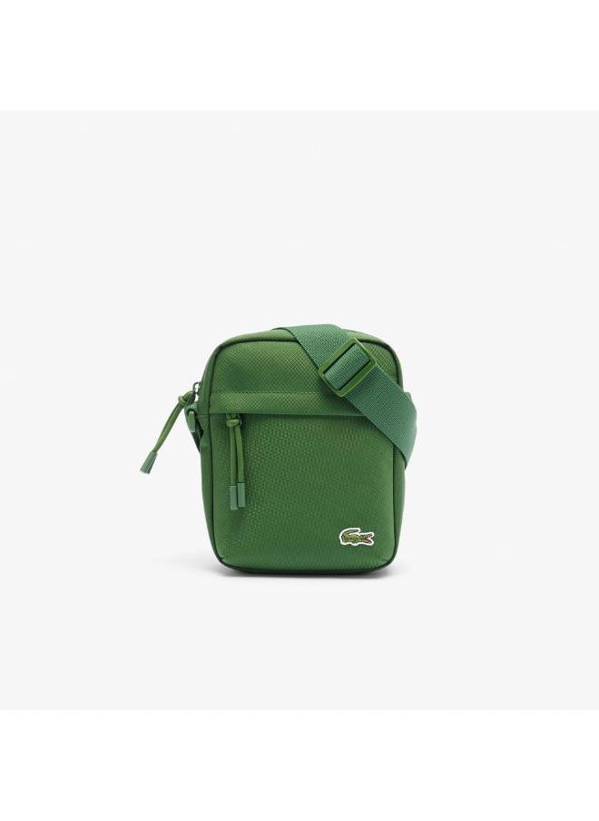 LACOSTE Logo Zip Over Crossbody  - Image 1